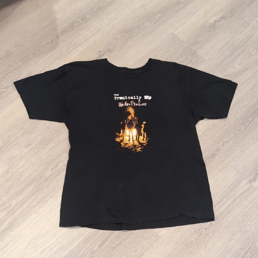 The Tragically Hip 2009 Tour Graphic Print T Shirt